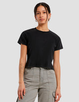 Ladies Vintage Cropped Tee