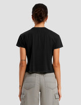 Ladies Vintage Cropped Tee