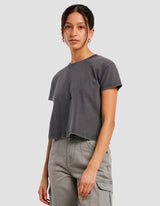Ladies Vintage Cropped Tee
