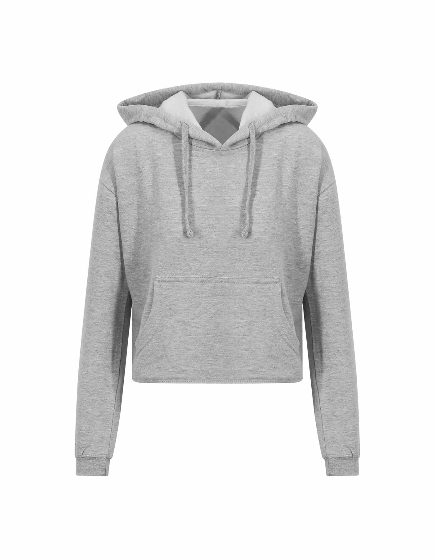 Sweat à capuche court pour femme