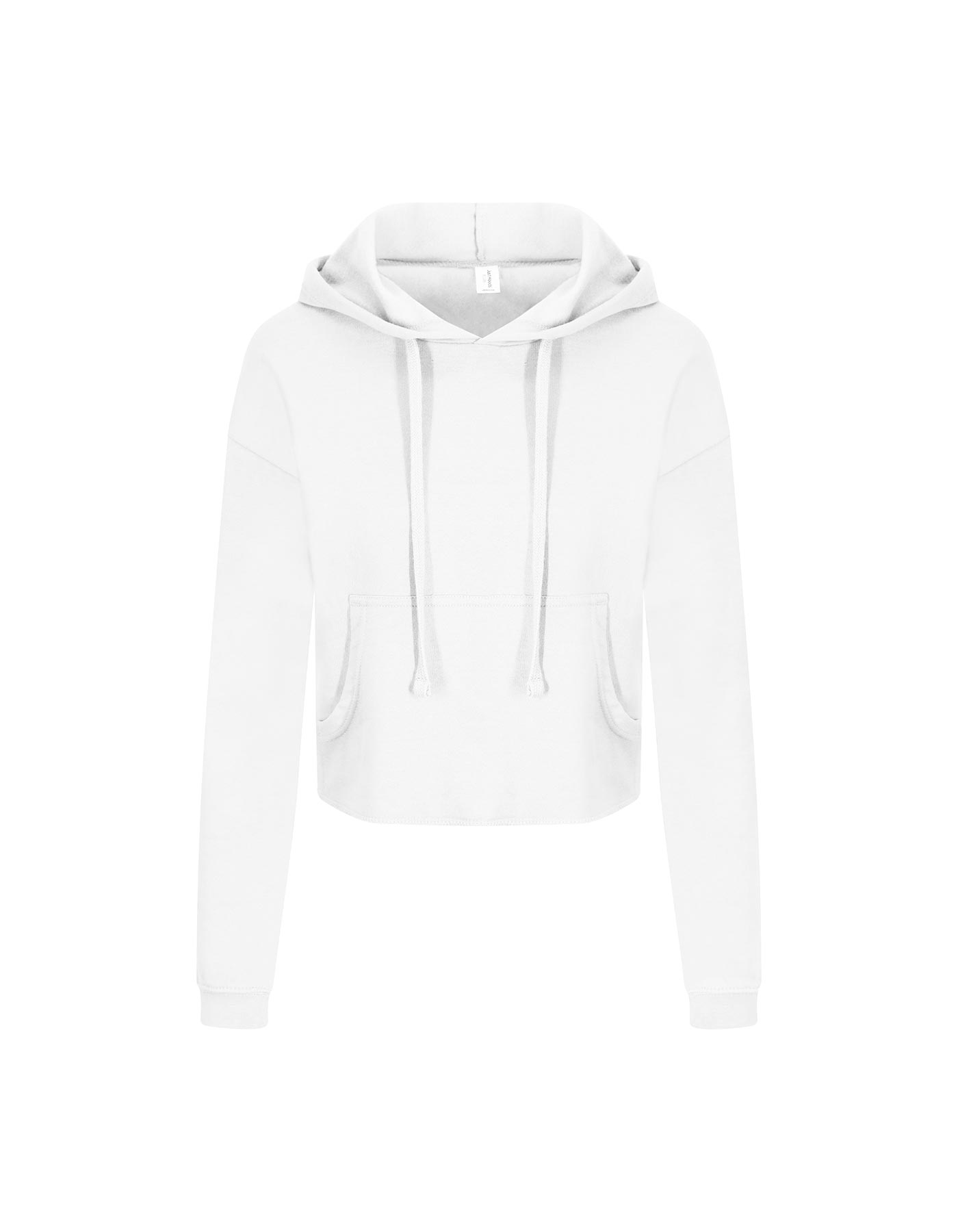 Sweat à capuche court pour femme