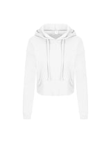 Sweat à capuche court pour femme