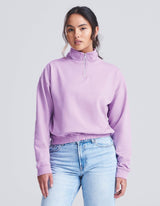 Women´s Cropped 1/4 Zip Sweat
