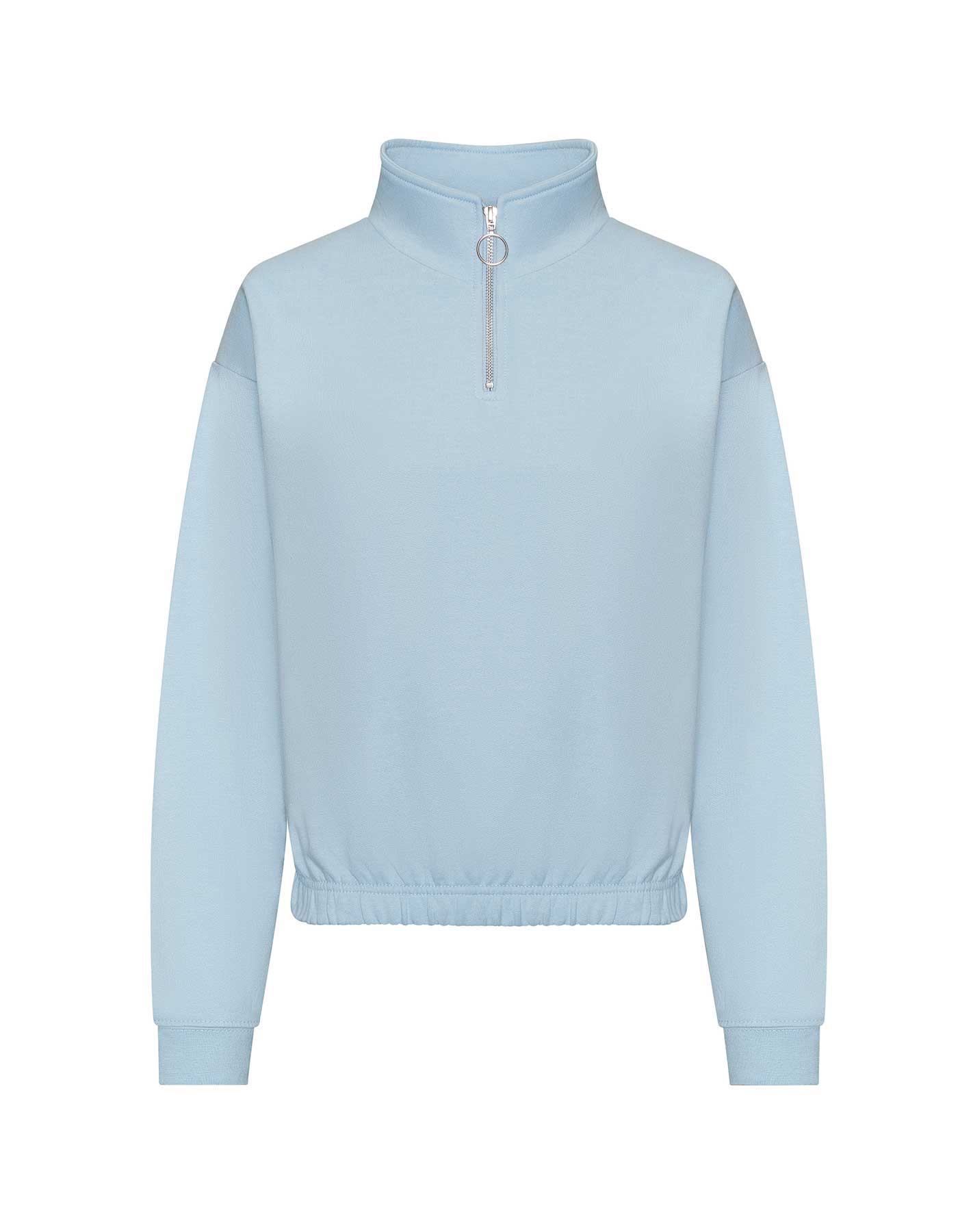 Women´s Cropped 1/4 Zip Sweat