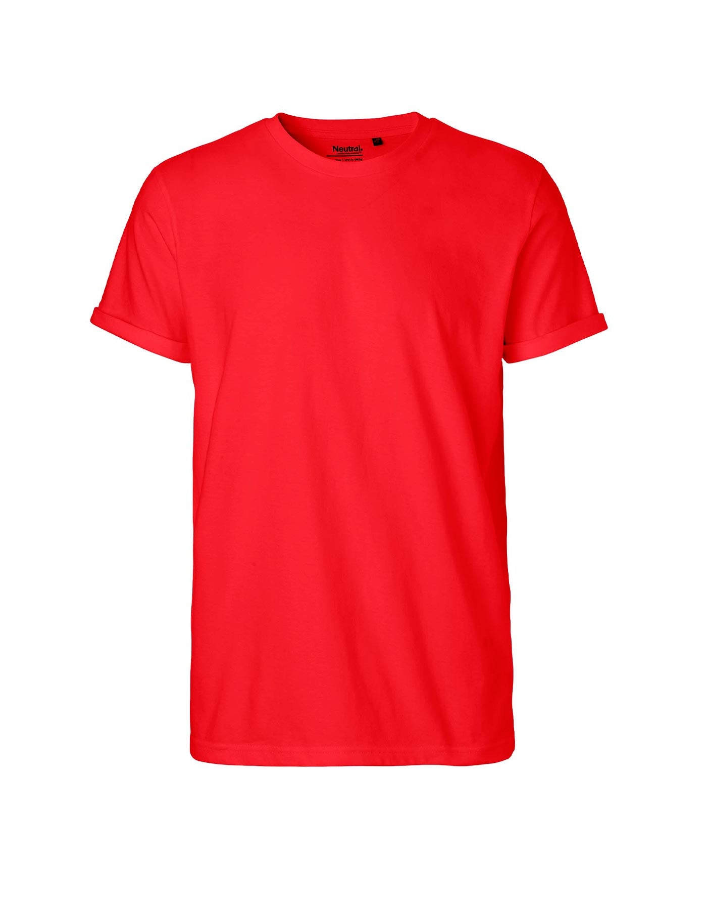 Mens Roll Up Sleeve T-Shirt