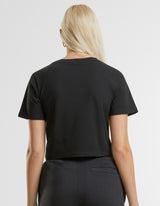 Ladies Cropped Tee