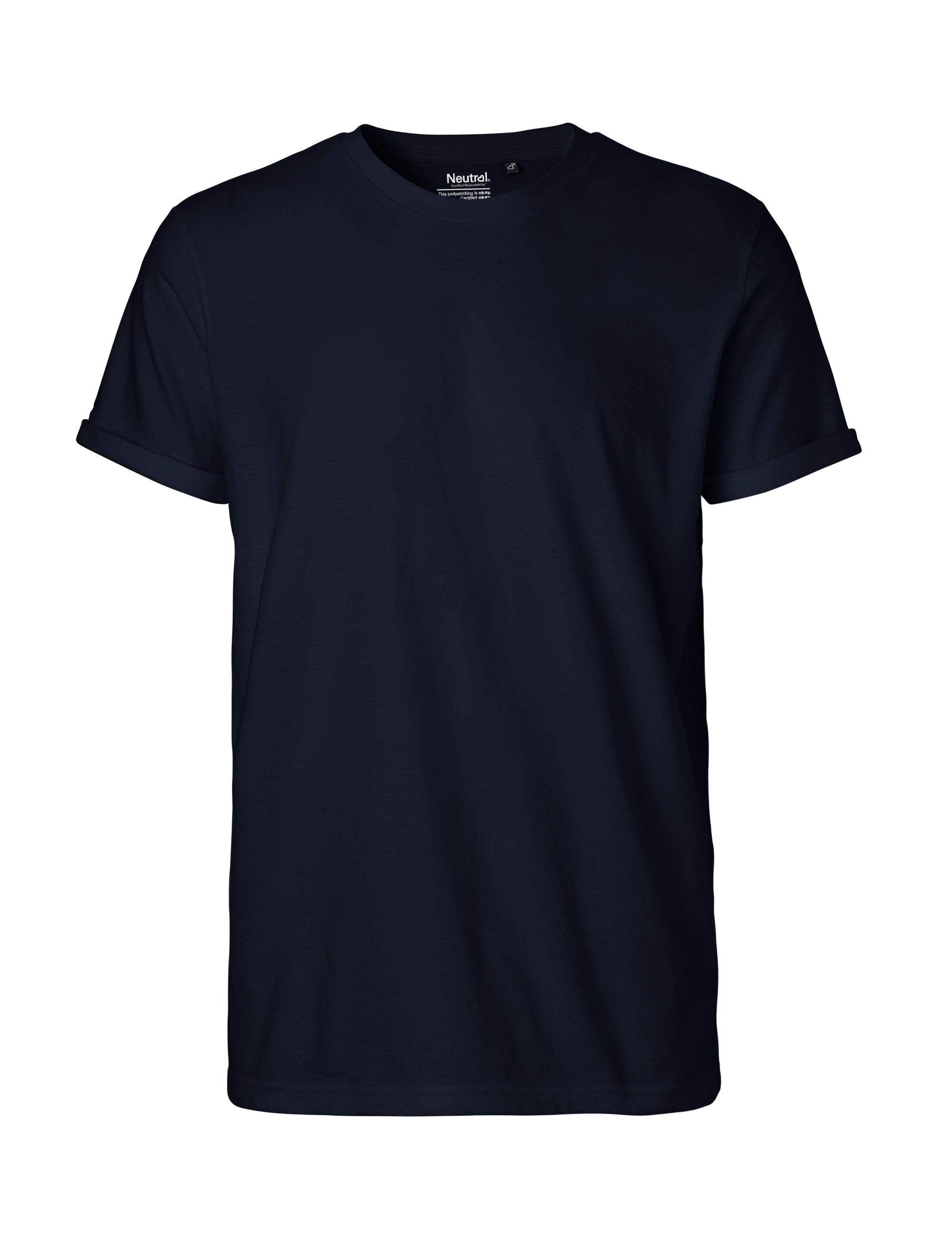 Mens Roll Up Sleeve T-Shirt
