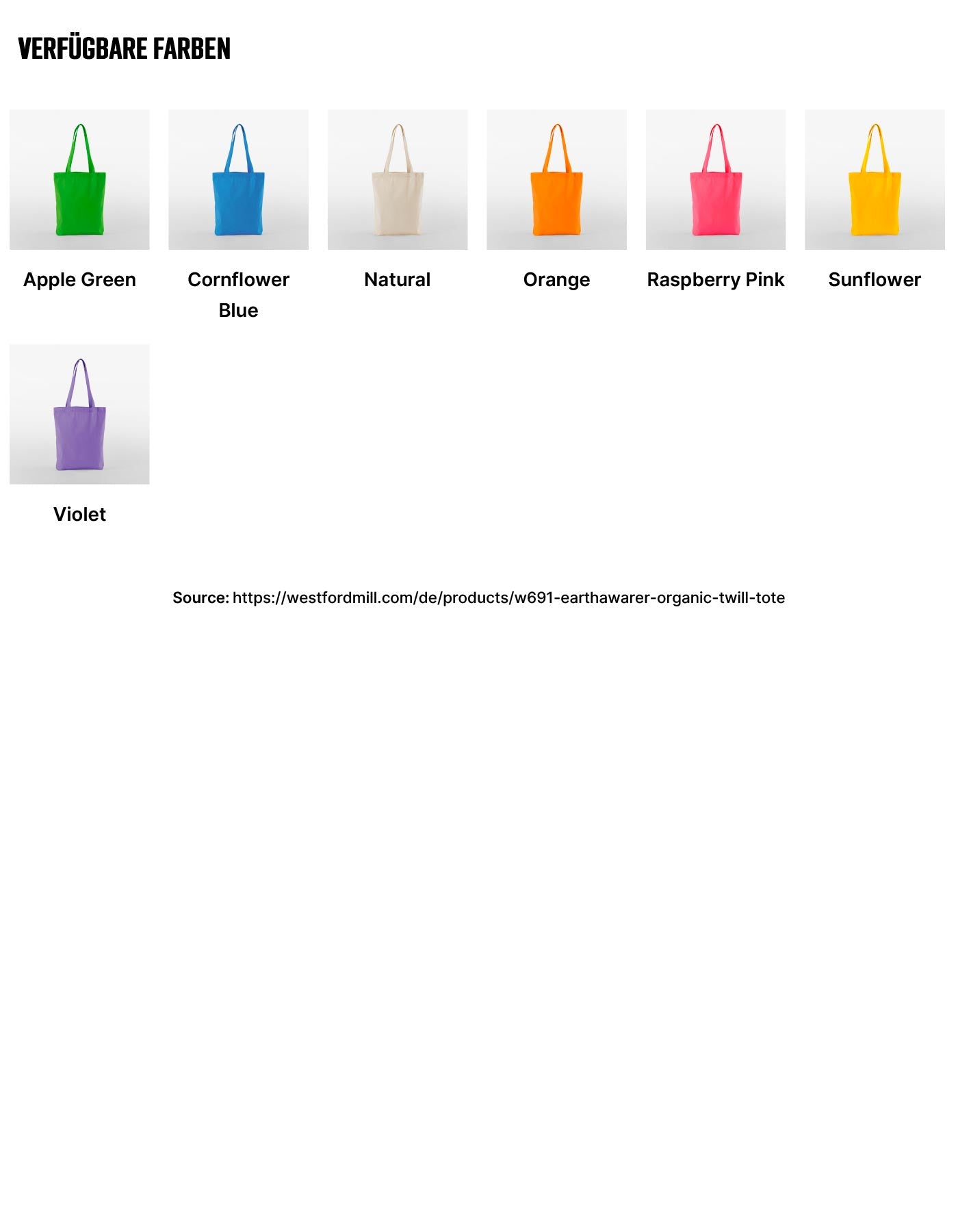 EarthAware® - Sac en sergé