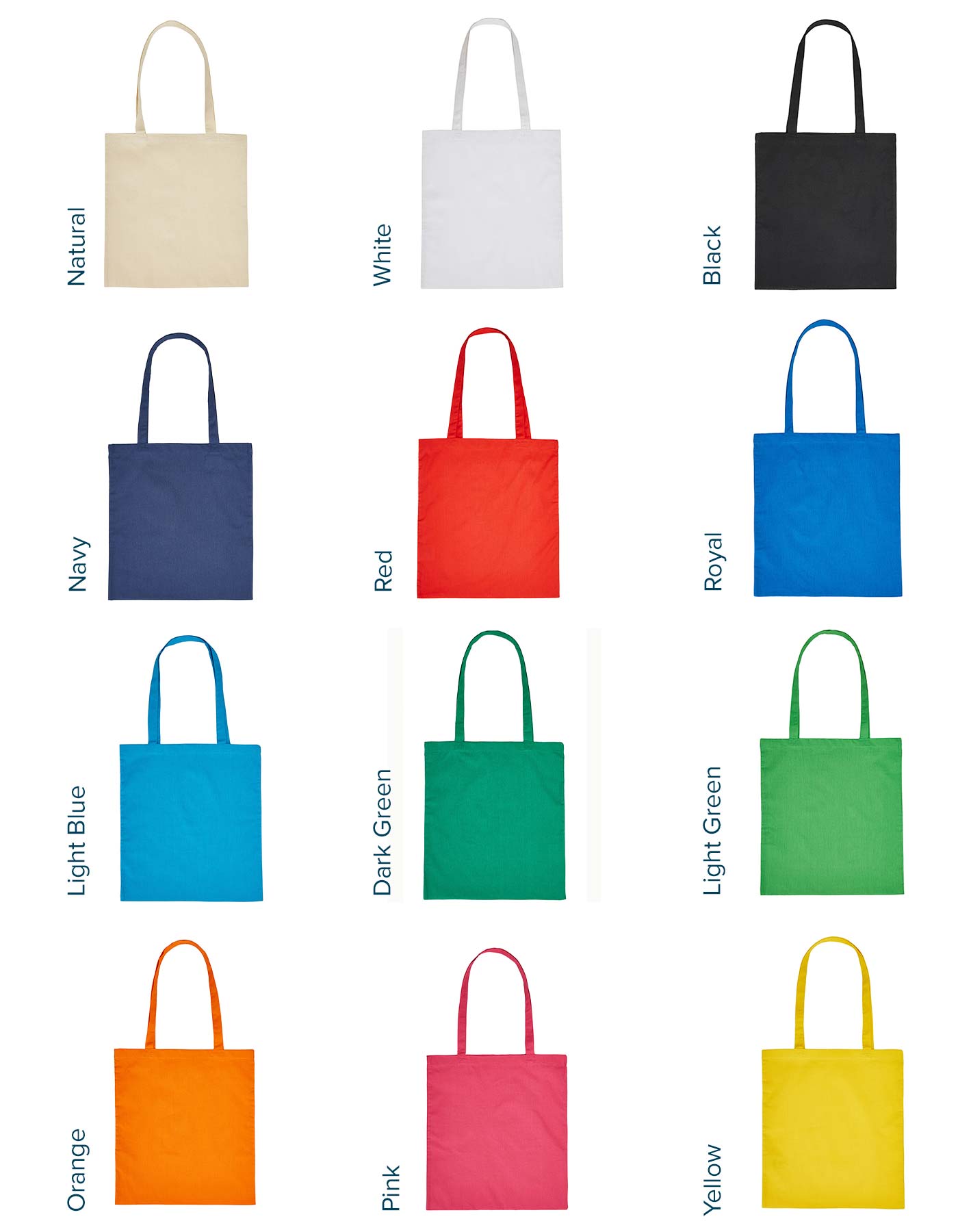 Cotton Bag Long Handles