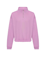 Women´s Cropped 1/4 Zip Sweat